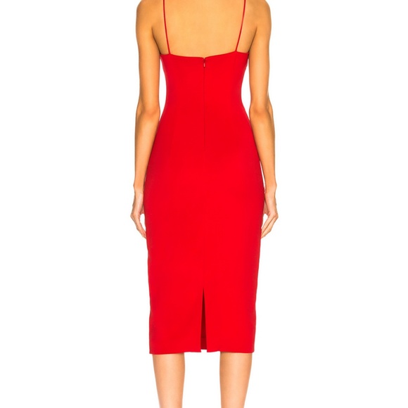 ISO Cushnie et ochs Karina Dress in Poppy - Picture 2 of 4